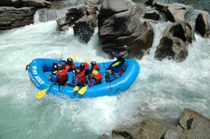 Drigung Chu River rafting